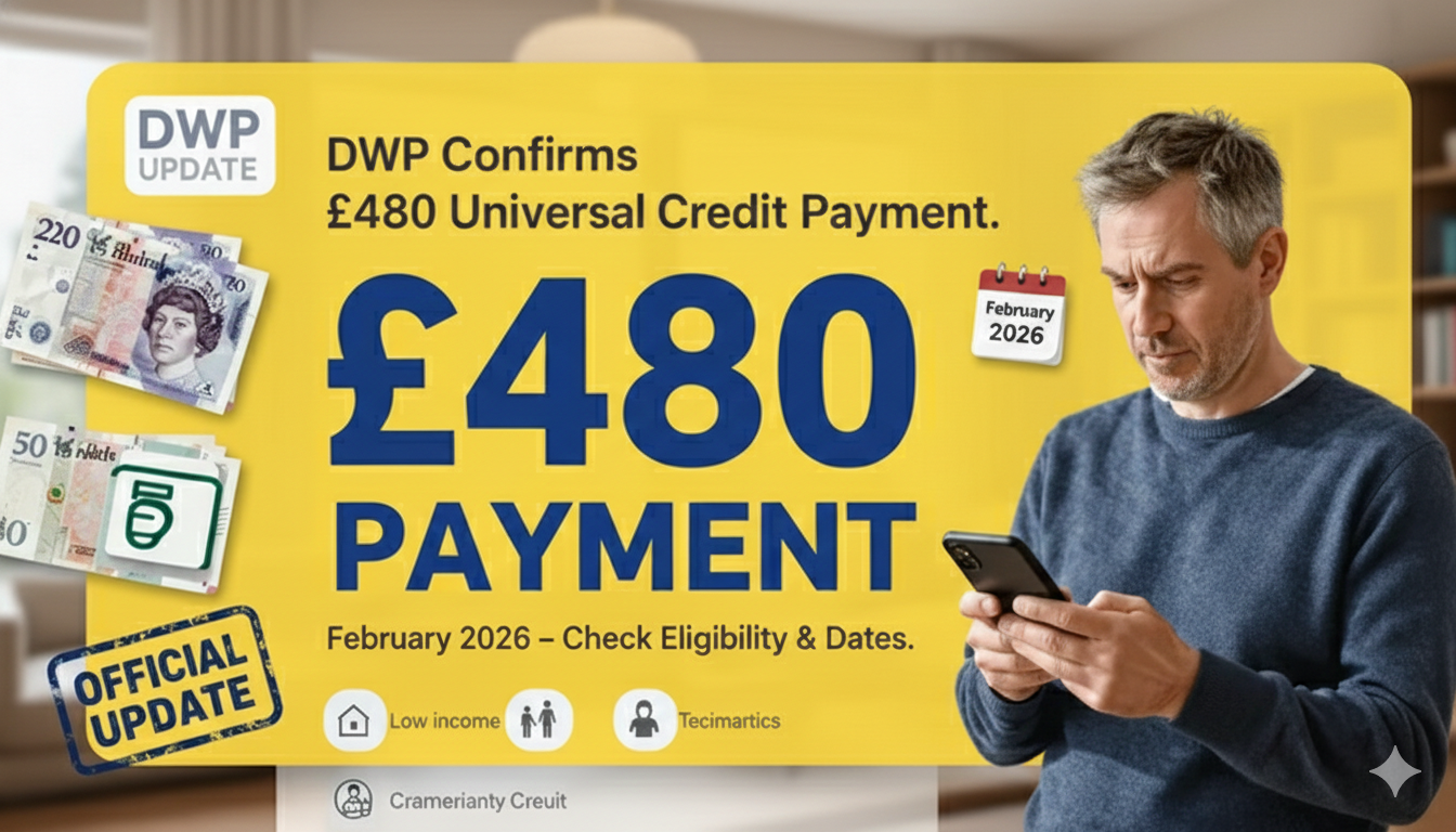 £480 Universal Credit Payment